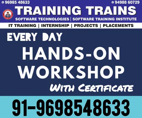 An "every day hands-on workshop" refers to a training