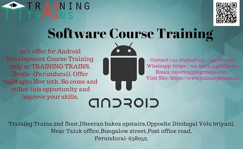 College Technical Workshops and Seminars (25 October 2018) - Training Trains, Erode