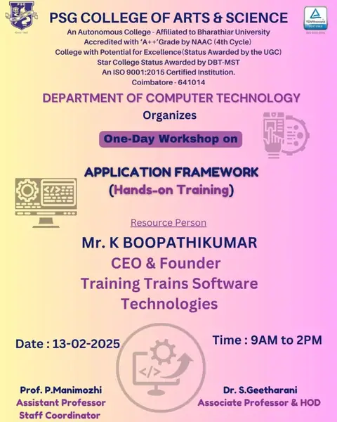 Elevate Your Learning with Expert-Led Training & Workshops - Training Trains, Erode