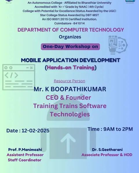 Elevate Your Learning with Expert-Led Training & Workshops - Training Trains, Erode