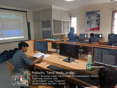 extend my sincere thanks to Dr. Mahalingam College - Training Trains, Erode (1 of 3)