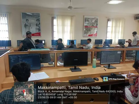 extend my sincere thanks to Dr. Mahalingam College - Training Trains, Erode, 23 August 2025 (3 of 3)