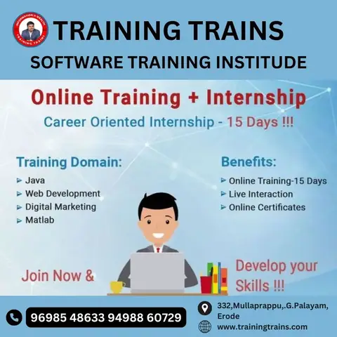 Get training from industry experts and not (10 December 2023) - Training Trains, Erode