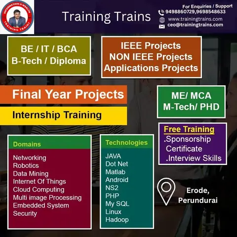 Get training from industry experts and not (10 December 2023) - Training Trains, Erode