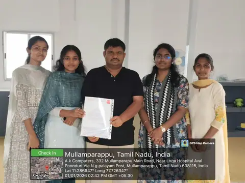 Greetings from Training Trains Internship (1 January 2026)