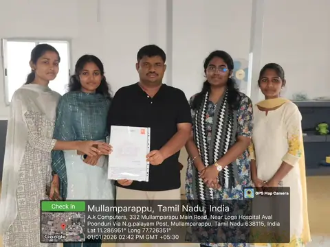 Greetings from Training Trains Internship (1 January 2026) - Training Trains, Erode, 1 January 2026 (2 of 9)
