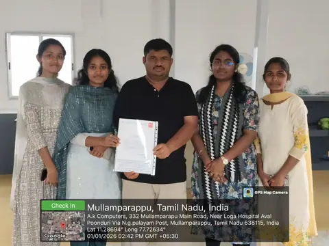 Greetings from Training Trains Internship (1 January 2026) - Training Trains, Erode, 1 January 2026 (3 of 9)