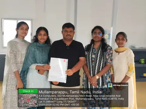 Greetings from Training Trains Internship (1 January 2026) - Training Trains, Erode, 1 January 2026 (7 of 9)