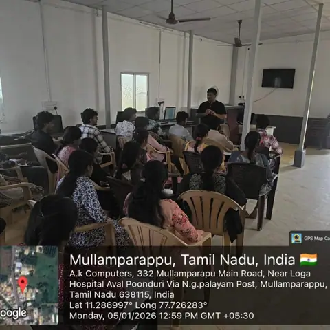 Greetings from Training Trains Internship (5 January 2026) - Training Trains, Erode, 5 January 2026 (2 of 20)