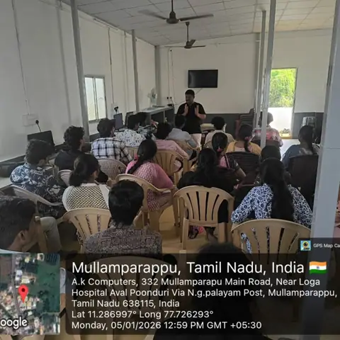 Greetings from Training Trains Internship (5 January 2026) - Training Trains, Erode, 5 January 2026 (6 of 20)