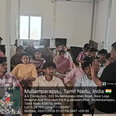 Greetings from Training Trains Internship (5 January 2026) - Training Trains, Erode, 5 January 2026 (2 of 20)