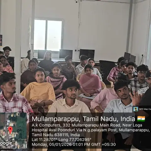 Greetings from Training Trains Internship (5 January 2026) - Training Trains, Erode, 5 January 2026 (3 of 20)