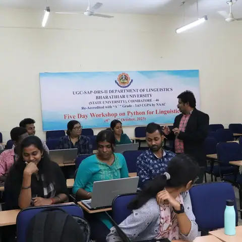 Hello Boopathi Kumar, it's nice to meet you! As a data - Training Trains, Erode, 12 October 2023 (7 of 9)