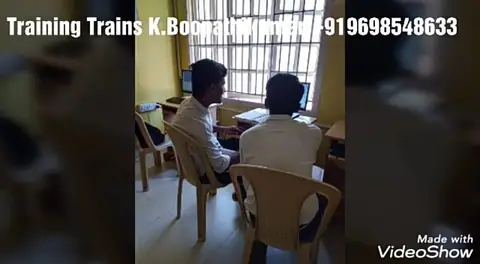 I will Train u Java, Blockchain, Machine (9 October 2019) - Training Trains, Erode - video