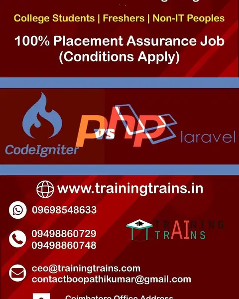 IN-PLANT/INTERNSHIP Training (24 June 2019) - Training Trains, Erode
