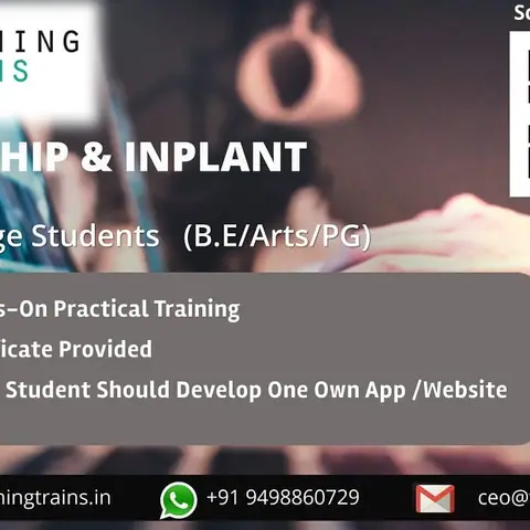 In-Plant Training and Internship Offers - Training Trains, Erode