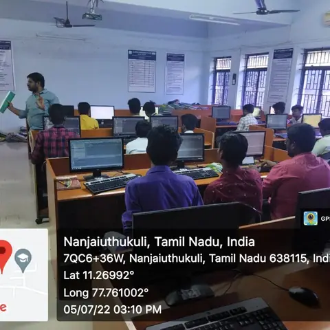 In-plant Training/Internship Training (14 July 2022) - Training Trains, Erode, 14 July 2022 (6 of 9)