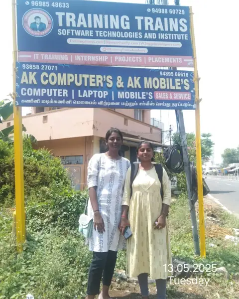 Internship/ inplant Certificate Training (13 May 2025) - Training Trains, Erode
