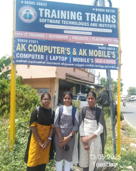 Internship/ inplant Certificate Training (13 May 2025) - Training Trains, Erode