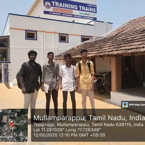 Internship/ inplant Certificate Training (13 May 2025) - Training Trains, Erode