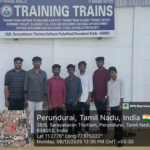 Internship/ inplant Certificate Training (16 December 2025) - Training Trains, Erode, 16 December 2025 (6 of 15)
