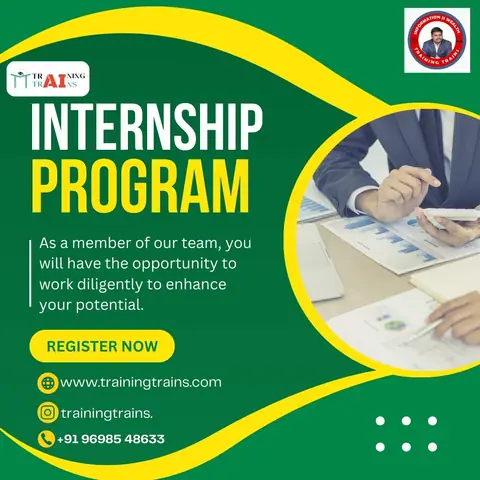 Internship Program for collage - Training Trains, Erode