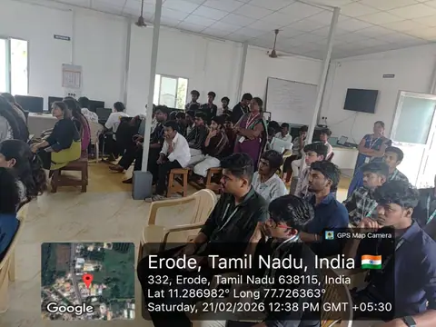 It was an honour to host the enthusiastic students - Training Trains, Erode, 21 February 2026 (16 of 16)
