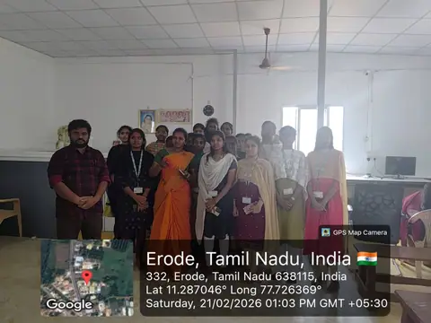 It was an honour to host the enthusiastic students - Training Trains, Erode, 21 February 2026 (9 of 16)