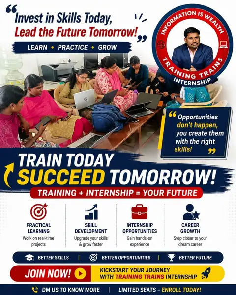 Join Training Trains Internship and gain practical
