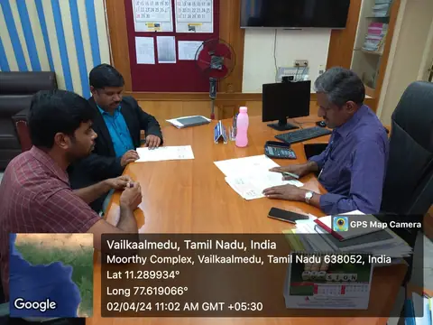 MoU with Nandha college of technology - Training Trains, Erode, 3 April 2024 (2 of 9)