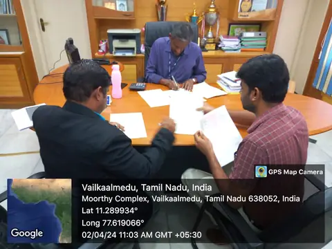 MoU with Nandha college of technology - Training Trains, Erode, 3 April 2024 (3 of 9)