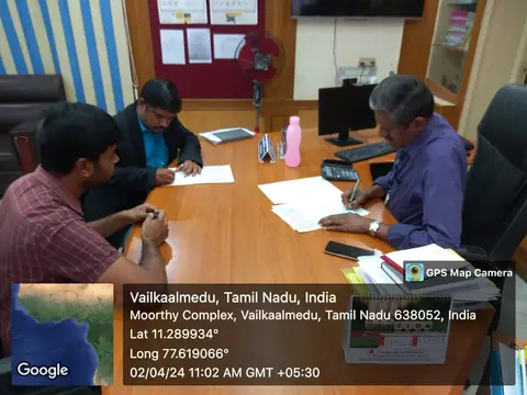 MoU with Nandha college of technology - Training Trains, Erode, 3 April 2024 (5 of 9)