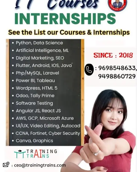 ONLINE-OFFLINE IN-PLANT/INTERNSHIP With Certificate - Training Trains, Erode