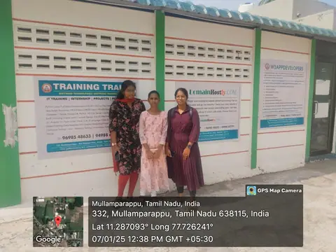 ONLINE /OFFLINE IN-PLANT/INTERNSHIP/IT JOB (9 January 2025) - Training Trains, Erode, 9 January 2025 (3 of 4)