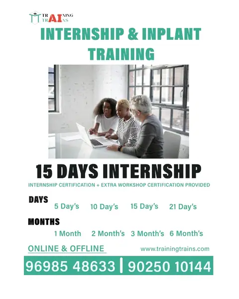 ONLINE /OFFLINE IN-PLANT/INTERNSHIP/IT JOB (10 January 2025)