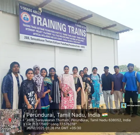Open Positions: • Full Stack Developer Intern • Frontend - Training Trains, Erode, 26 December 2025 (2 of 5)