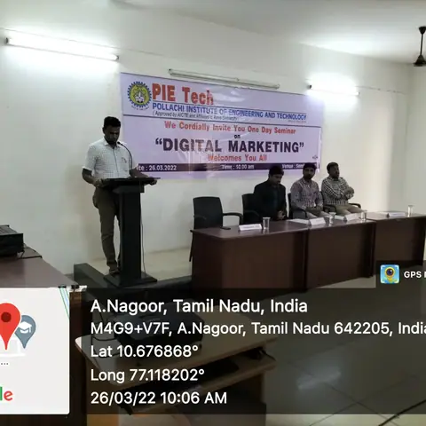 PIE tech Digital marketing training - Training Trains, Erode, 27 March 2022 (6 of 10)