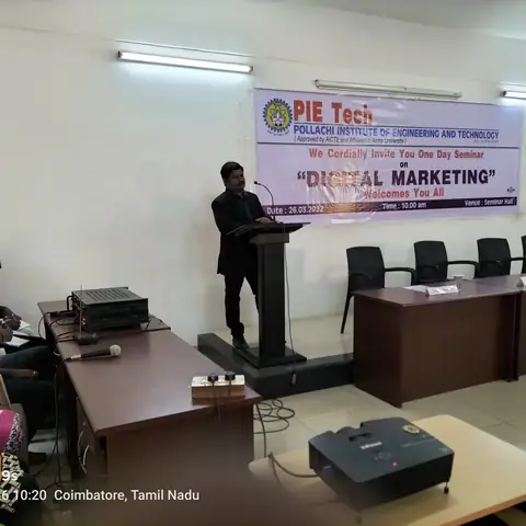 PIE tech Digital marketing training - Training Trains, Erode, 27 March 2022 (8 of 10)
