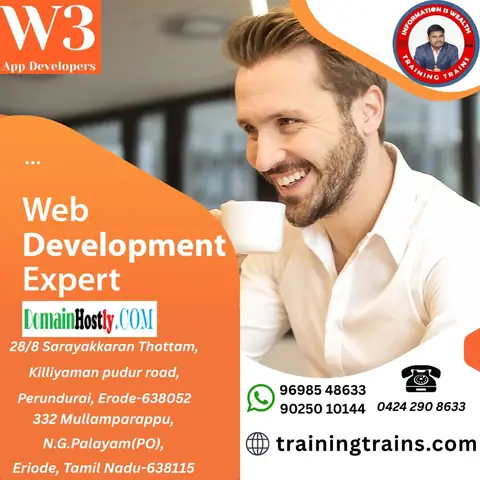 Python Java Full Stack Development UI & UX (4 May 2025) - Training Trains, Erode