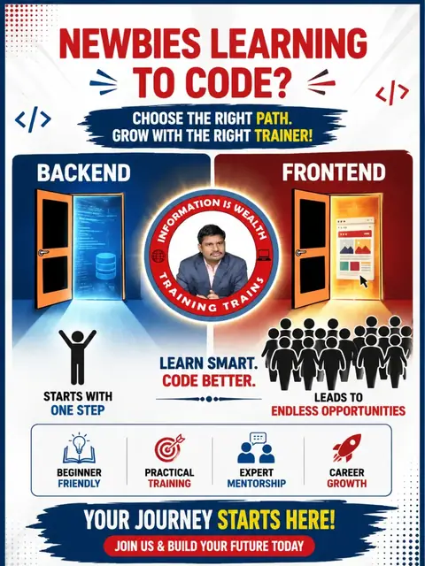 Ready to Start Your Coding Journey? - Training Trains, Erode