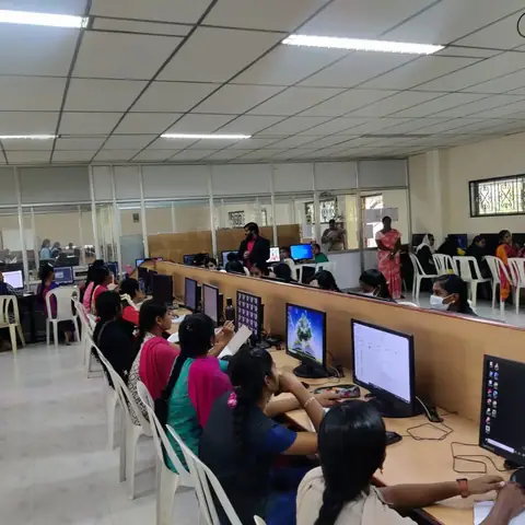 Software Testing using Python -selenium automation - Training Trains, Erode, 23 August 2022 (3 of 10)