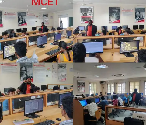 Thanks to IT students to MCET - Training Trains, Erode (1 of 7)