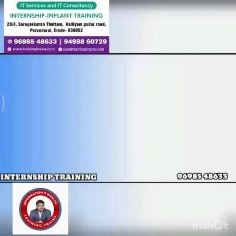 Training InplantInternshipProject Placement (22 January 2024)