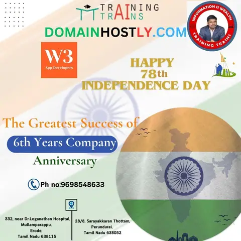 Training Trains, Erode - Instagram post, 15 August 2024