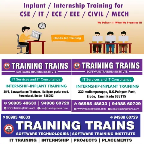 Training Trains, Erode - Instagram post, 16 February 2024