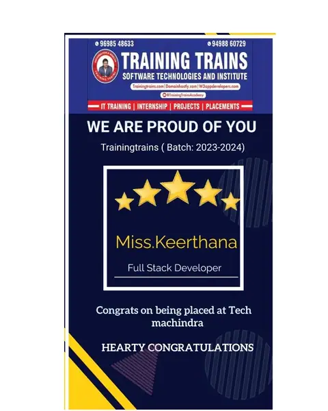 Training Trains, Erode - Instagram post, 20 March 2024