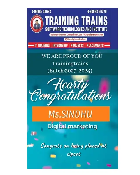 Training Trains, Erode - Instagram post, 20 March 2024