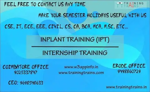 Training Trains, Erode - Instagram post, 29 March 2022
