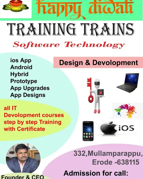 Training Trains, Erode - Instagram post, 25 October 2022
