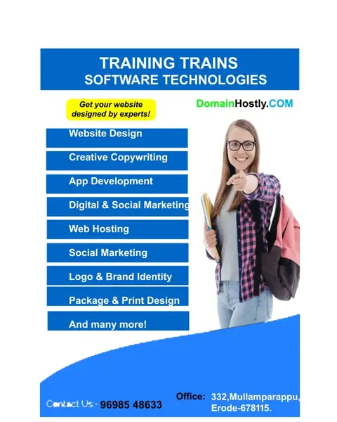 Training Trains, Erode - Instagram post, 26 October 2022